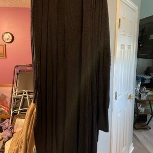 Barefoot Dreams Long Black Duster